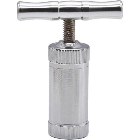 Ergonomische Ingwerpresse Mit Abnehmbarem Griff, Hohe Festigkeit, Wasserdicht, Leicht Zu Bedienen, Aus Zinklegierung, T-förmig, Für Knoblauch Und Andere Zwecke.