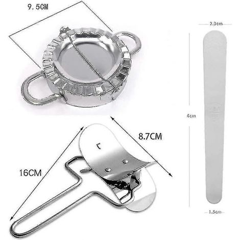 Nudelschneider-set, 3-teiliges Nudelform-set, Ravioliform Aus Edelstahl