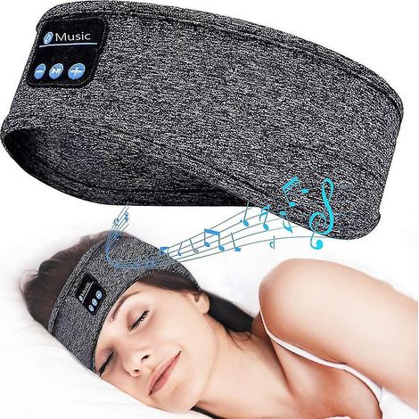 Schlafkopfhörer Mit Bluetooth-stirnband, Ideal Für Sport (grau)