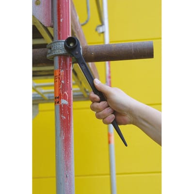 KS Tools Gerüstbauschlüssel, umschaltbar, 24x30mm