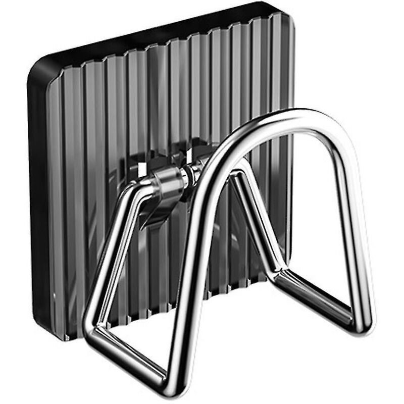 Oder 5 Abtropfhaken, Kein Bohren Erforderlich, U-förmiges Design, Robust, Schwammhalter, Abtropfgestell, Küchenzubehör – 1 Stück – Grau