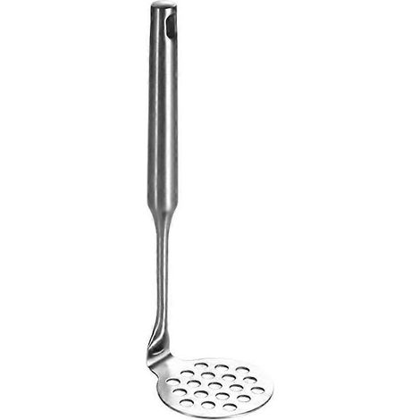 Kartoffelstampfer Aus Edelstahl, Kreative Obstpresse, Gemüsemühle, Küchenhelfer – 22,00 X 6,00 X 6,00 Cm – Silber