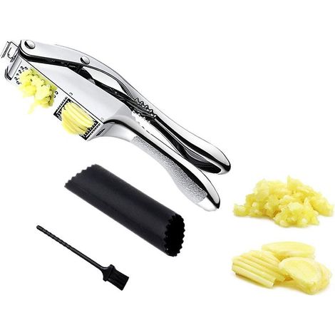 Manuelle Knoblauchpresse Aus Edelstahl – Silver Good Grips Knoblauchpresse