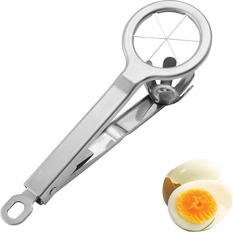 Eierschneider Und -hobel Aus Edelstahl Für Eier, Bananen Und Erdbeeren