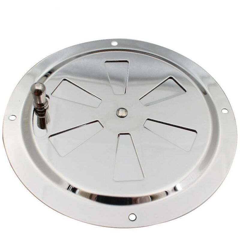 Verstellbares Rundes Lüftungsgitter Aus Edelstahl Für Luftein- Und -auslass