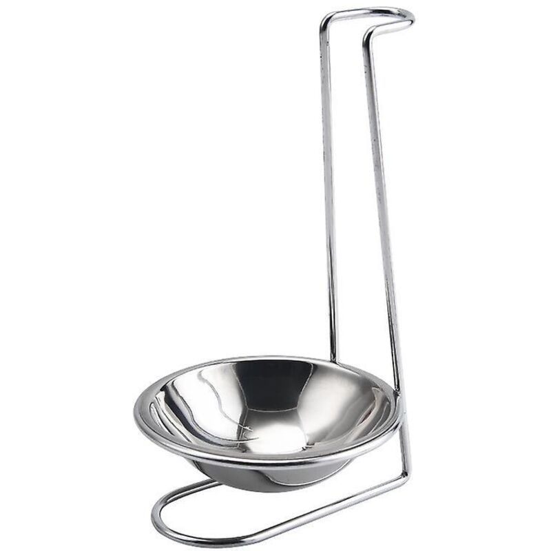 Silberne Kunststoff-besteckablage Ohne Löffel, 18,3 X 10,4 Cm