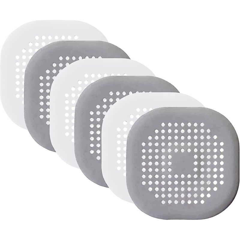 Set Mit 6 Silikon-küchenspülenfiltern, Verstopfungsschutzgitter Für Badewanne Und Badezimmer