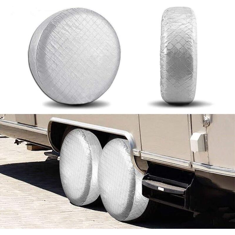 Set Mit 4 Wasserdichten Radkappen Für 30 Bis 32 Zoll Reifen, Ideal Für Autos, Jeeps, Lkws, Suvs, Anhänger, Wohnmobile Und Wohnwagen.
