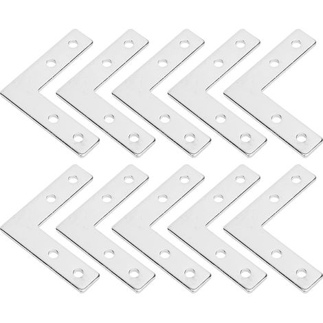 10 Stück Aluminium-verbindungsplatten Für Profile, Befestigungselemente Aus Kohlenstoffstahl 2020/2020l