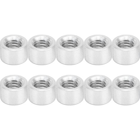 10 Runde Distanzstücke Serie 3501, Strukturstütz-distanzstücke, M4 X 0,7 Mm Schaft, 4 Mm Länge