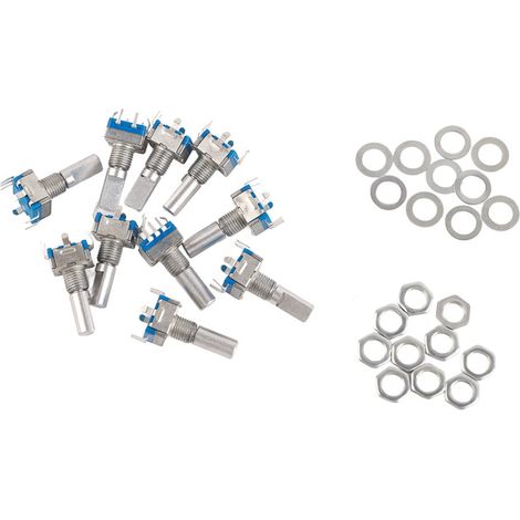 10 Stück Ec11 Drehgeber Mit Schalter Und 5-poligem Digitalpotentiometer