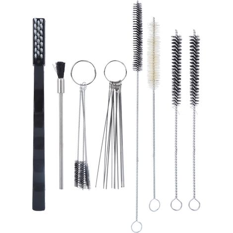 19-teiliges Reinigungsset Für Sprühgeräte, Tragbares Zubehör Für Airbrushes Und Heimwerkerbedarf