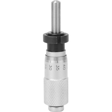 0-13 Mm Flachkopf-mikrometer Für Die Feinjustierung Von Präzisionsinstrumenten (mit Mutter)