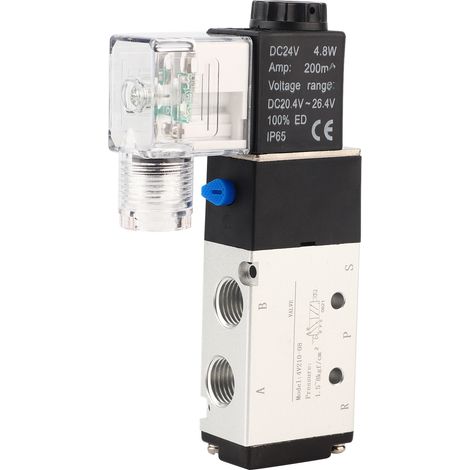Pneumatisches Magnetventil 4v210-08 5/2, 24v Dc-steuerung, Magnetventil Für Druckluft