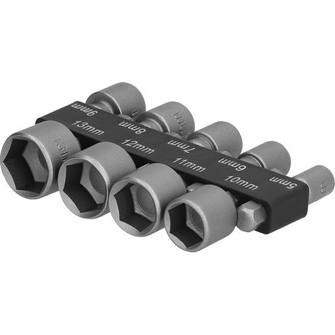 Satz Mit 9 Sechskantbits 5-13 Mm Zum Lösen Und Festziehen Von Schrauben