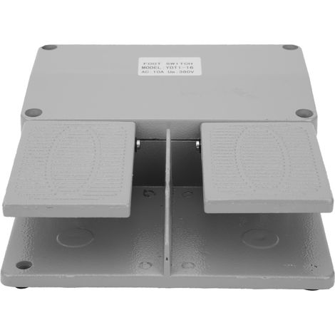 Doppelter Berm-fußschalter Für Elektromaschinen, Netzteil-set Mit Klemmen Ydt1-16 380vac