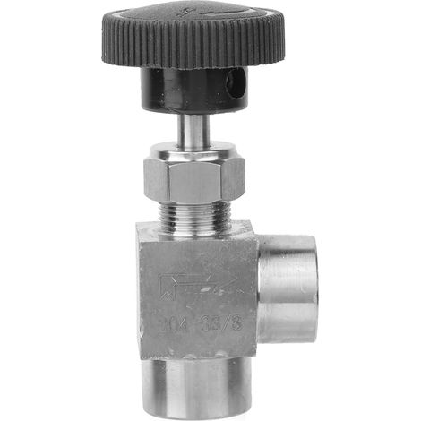 Bspp-winkelnadelventil Mit Innengewinde Aus Edelstahl 304 Für Wasser, Gas, Öl Und Kraftstoff, 3/8