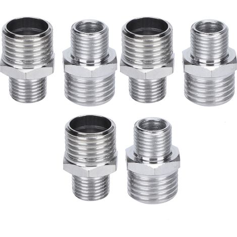 Set Mit 6 Farbpistolenadaptern, G1/8"-außengewinde Auf G1/4"-außengewinde, Anschluss Für Tda3-airbrush