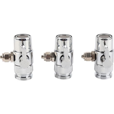 3-teiliger Universeller G1/4 Hochtemperatur-spülbeckenarmatur-adapter