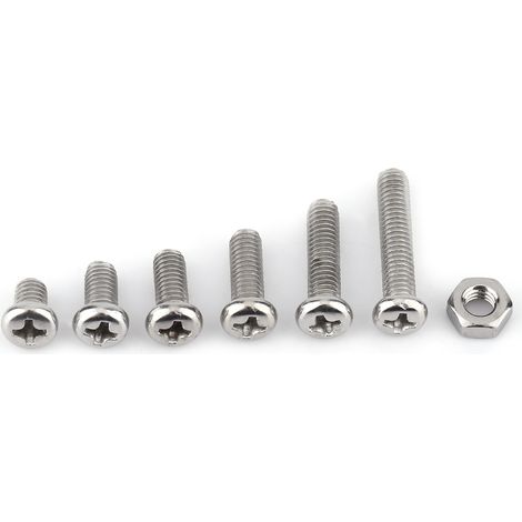 Sortiment An Schrauben Und Muttern Aus Edelstahl Ss304 Mit M4-kopf