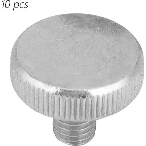 10 M8 (m8x12) Flachrändelflügelschrauben Aus Verzinktem Kohlenstoffstahl – 10er-packung