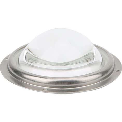 100-mm-kondensorlinse Mit 60°-winkel Und Fester Runder Fassung, Wasserdicht Für 20–200-w-leds