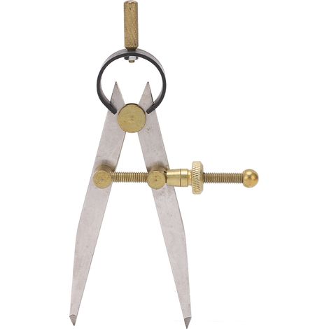 Hochpräziser, Verstellbarer Und Arretierbarer Flügelteiler Aus Messing Für Die Lederverarbeitung, 150 Mm, Korrosionsbeständig.