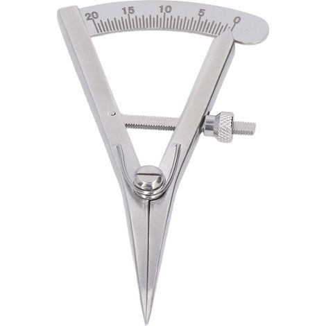 Verstellbare Markierungslehre Aus Edelstahl Für Handwerkliche Lederarbeiten, Schraubklemmung.