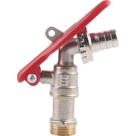Abschließbarer 1/2"-messing-wasserhahn Für Den Außenbereich
