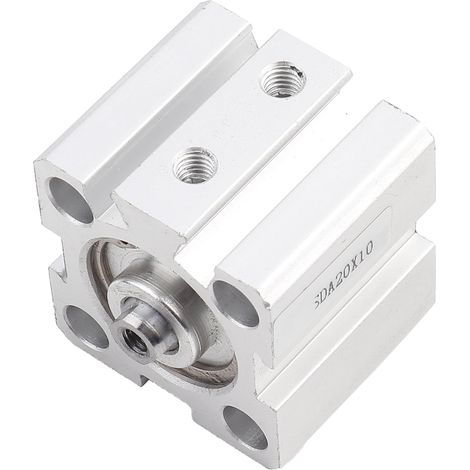 Sda20x10 Doppeltwirkender Luftzylinder Aus Aluminiumlegierung – Durchmesser 20 Mm, Hub 10 Mm