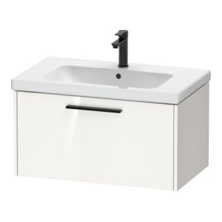 Duravit Waschtischunterschrank D-Code 78,4x40x46cm, 1 Ausz., we. hgl, Gr. sw