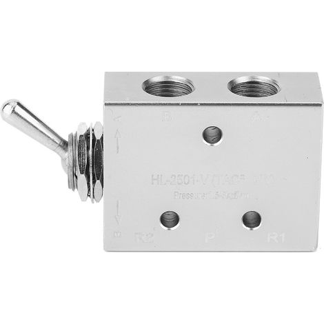 5-wege-, 2-positionen-schaltventil, Mechanisch/pneumatisch, G1/8 Zoll, 1,5–8 Kgf/cm²