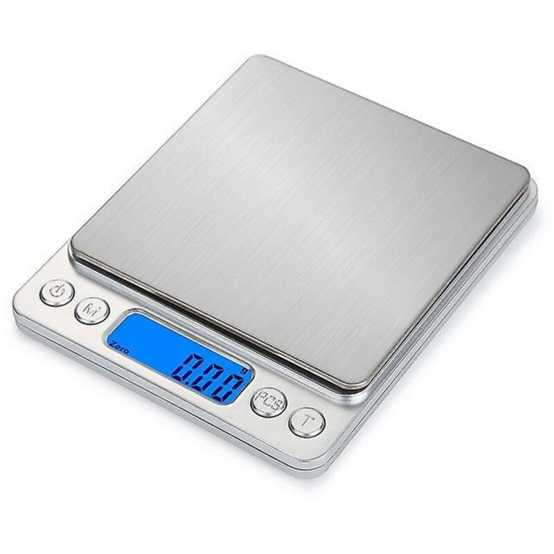 Wiederaufladbare Digitale Küchenwaage Per Usb – Präzisions-edelstahlwaage Mit Tara-funktion – 1 Kg/0,1 G Kapazität