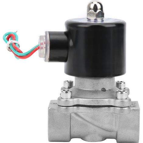 3/4-zoll-magnetventil Aus Edelstahl 304, Direktwirkend, Normalerweise Geschlossen, Für Luft, Wasser, Öl, 24 V Wechselstrom