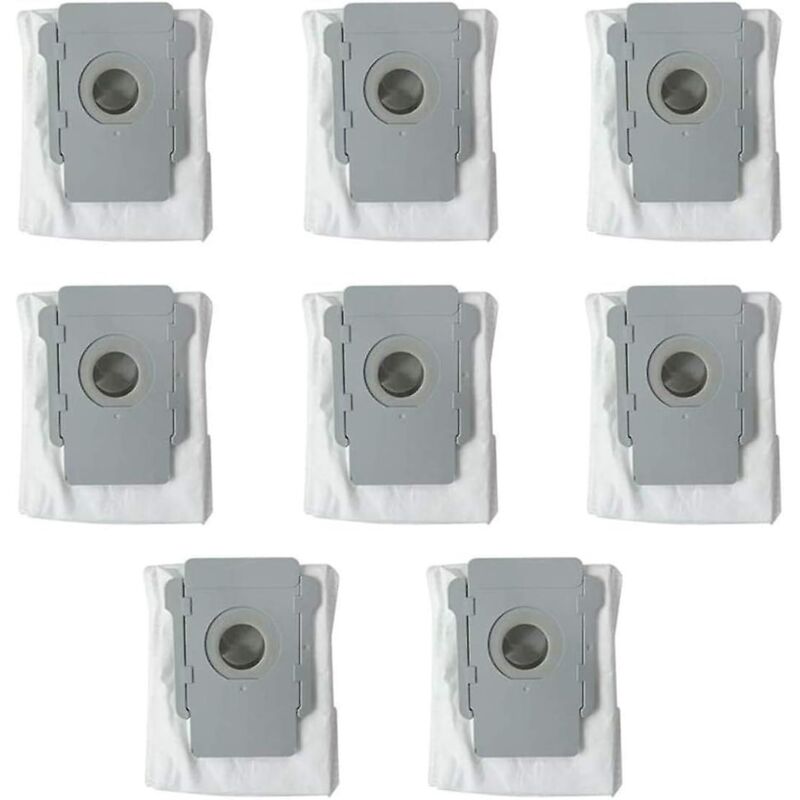 8er-pack Ersatzbeutel Für Irobot Roomba I7, I7+/i7plus, E5, E6 Und E7 Staubsaugerroboter – Kompatibel Mit Dem Automatischen Saugsystem Clean Base