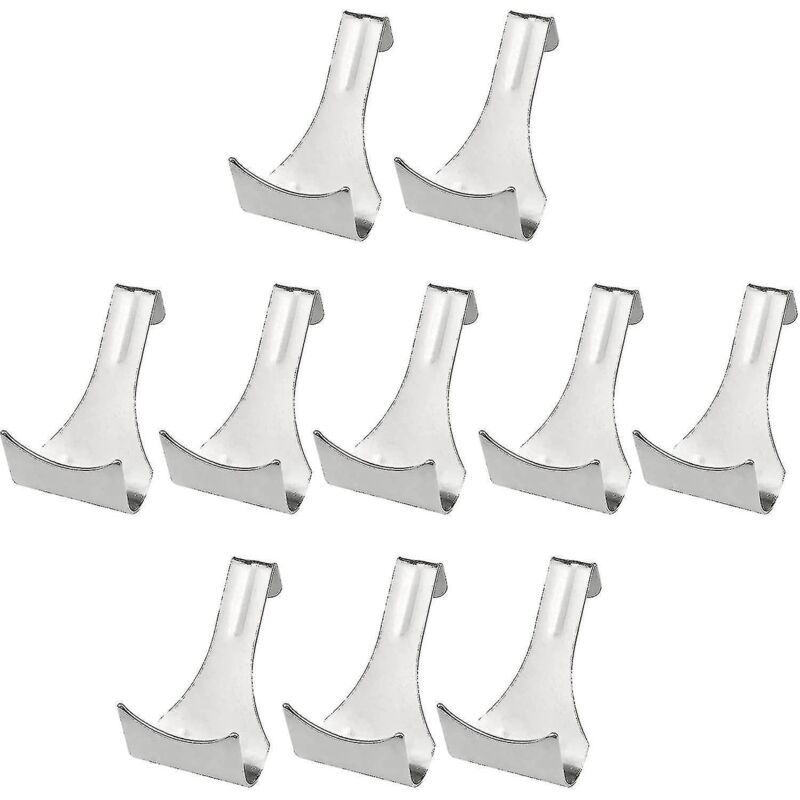 15 Bilderleistenhaken (geformte Bilderrahmenhaken, 5,5 Cm)