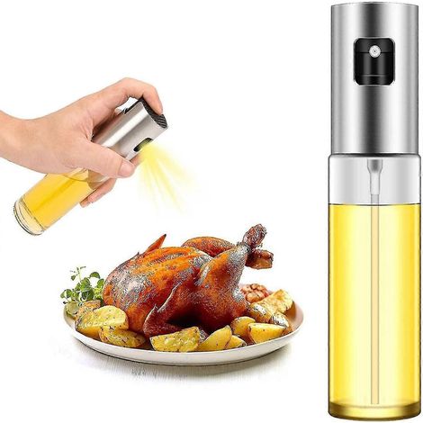 Olivenöl-kochspray, 100-ml-sprühflasche, Ideal Für Salate, Grillgerichte, Backen Und Braten.