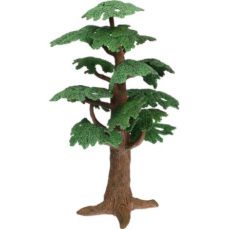 Miniatur-künstliche Zypresse, Realistische Künstliche Baumdekoration Für Die Gartengestaltung – 24 X 9,5 X 7 Cm
