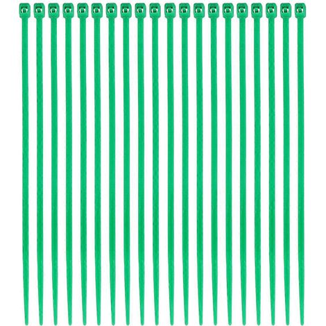 Packung Mit 1000 Selbstsichernden Nylon-kabelbindern, 3 X 100 Mm, Mehrzweck-kabelorganisatoren (grün) – 100,3 Cm – Grün
