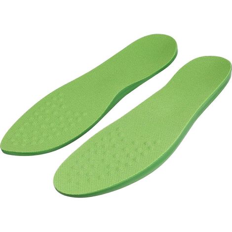 Paar Korrektursohlen Für O-beine, Aus Polyurethan, Für Stephexody, Beinkorrekturpolster, Größe L (41–43). – 26,30 X 8,60 X 1,40 Cm – Grün