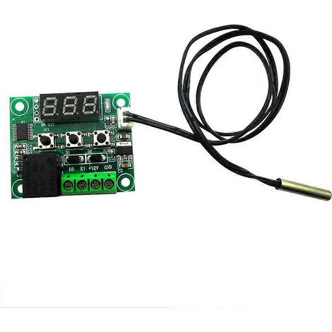 Programmierbarer 12-v-thermostat, Intelligenter Digitaler Thermostat, Temperaturregler Für Heizung Und Kühlung Für Zentrale Klimaanlagen Und Konvektor-lüftungsanlagen – M