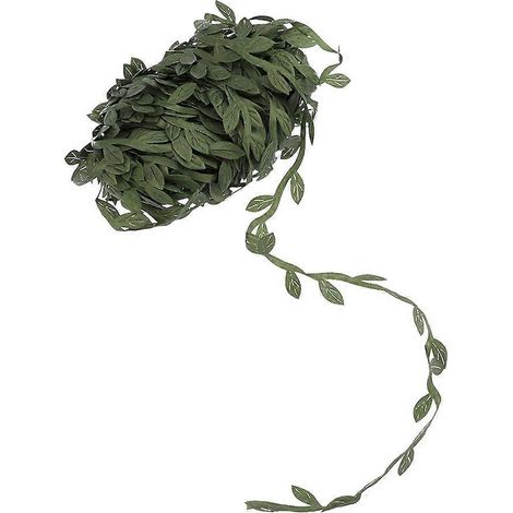 Künstlicher Blätterkranz, 20 M Lang, Für Zuhause, Wände, Hochzeiten Und Partys – 2000,00 X 1,50 X 0,70 Cm – Grün