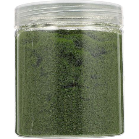 Kunstrasenpulver (1 Flasche) – Diy-gartengestaltung – Künstliches Moos – Bühnendekoration – 10,00 X 9,00 X 9,00 Cm – Grün