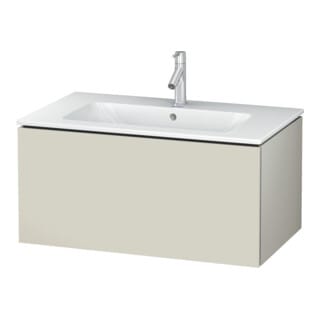 Duravit Waschtischunterschrank L-Cube 82x48,1cm, Tau ma, 1 Auszug, wandhängend