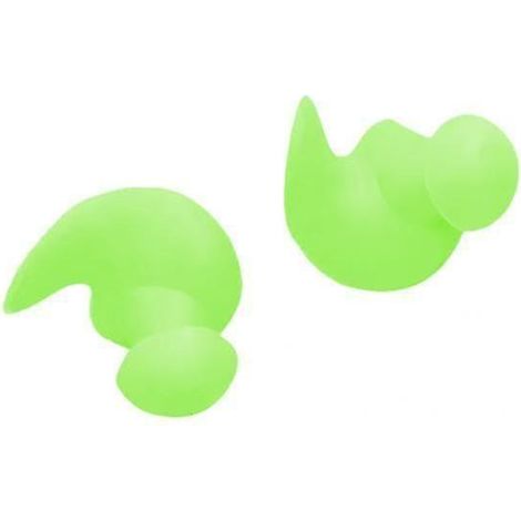6er-pack Silikon-ohrstöpsel Zum Schwimmen, Mit Etui, Grün.