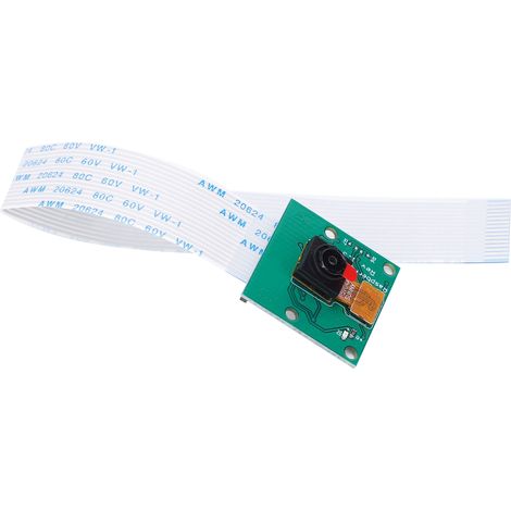 Grünes Kameramodul Für Raspberry Pi 4 3b, 5 Mp Mit 15 Cm Kabel Hbvrpi1508g V11