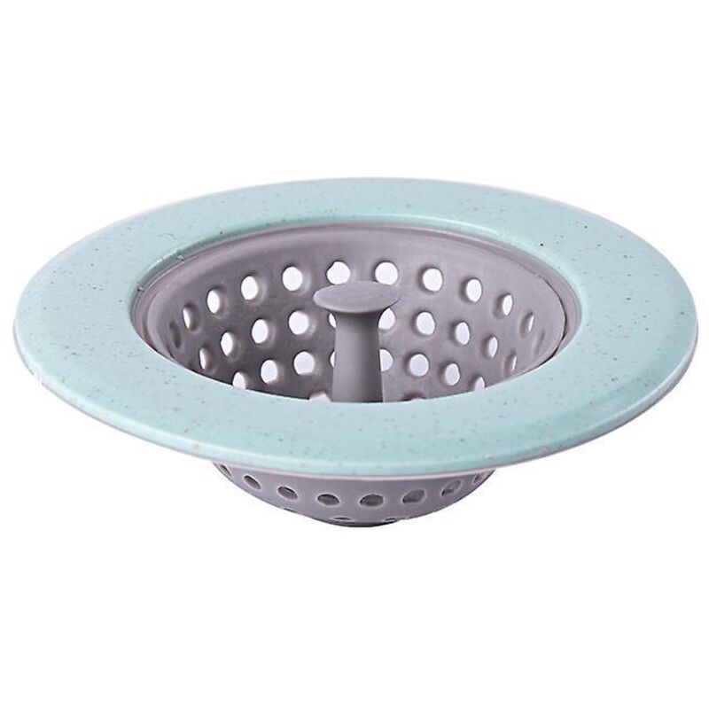 Set Mit 4 Grünen Spülbeckensieben – 11 X 11 X 3,5 Cm