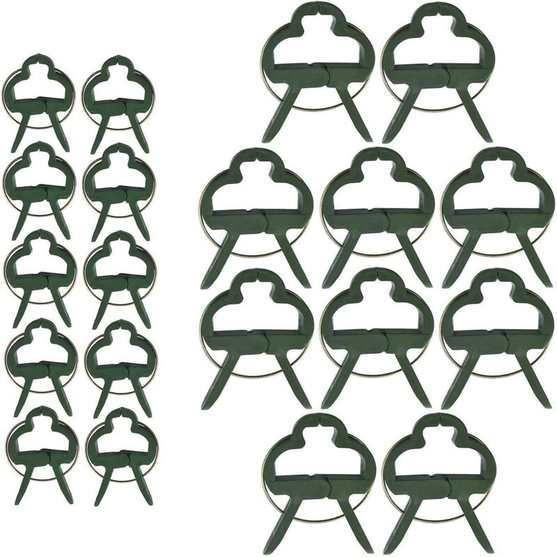 Set Mit 60 Gartenclips Für Kletterpflanzen Und Tomaten, In 2 Größen