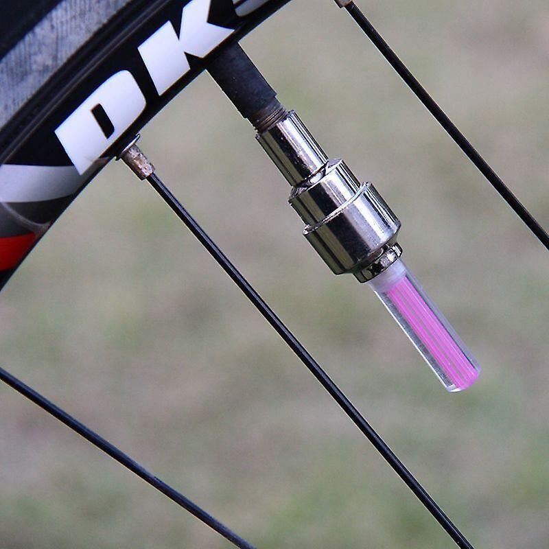 Rote Led-radlichter, 4er-set Led-blinker Für Auto-, Fahrrad- Und Motorradreifenventile – Rad- Und Reifenbeleuchtung