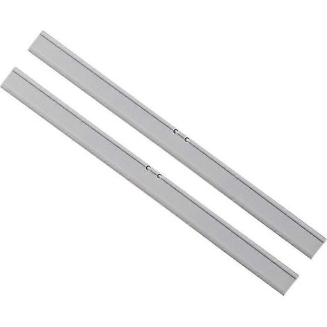 Set Mit 2 Praktischen Ersatzabziehern Für Die Fensterreinigung – 30,00 X 2,30 X 0,80 Cm – Hellgrau